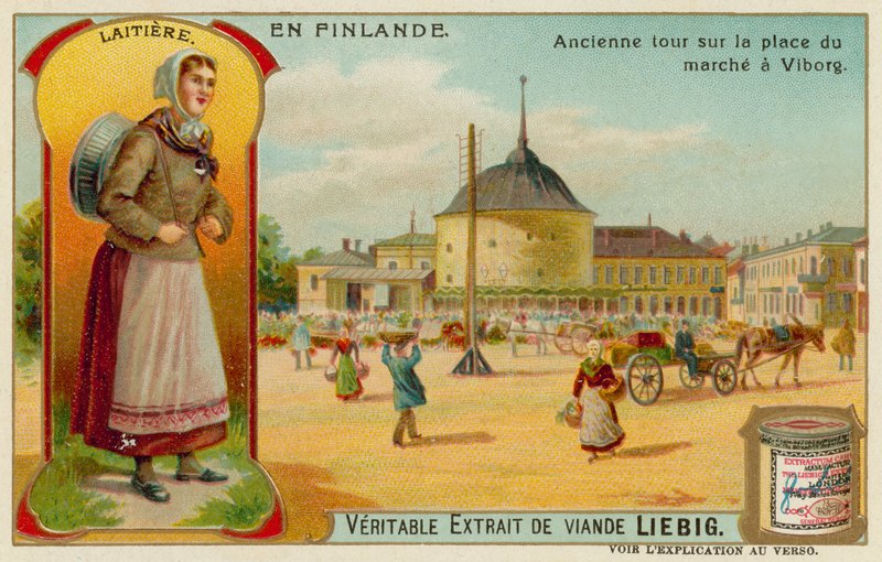 Mælkepige og Tårn ved Vyborg af European School