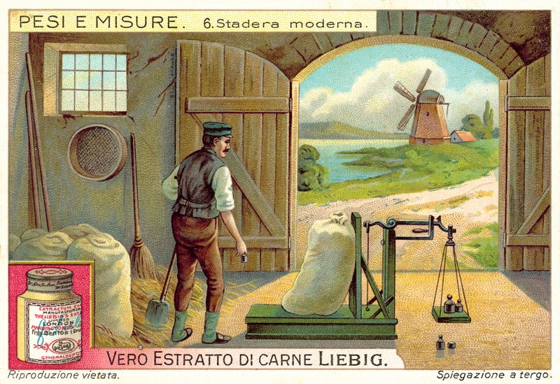 Moderne skalaer (chromolitho) af European School