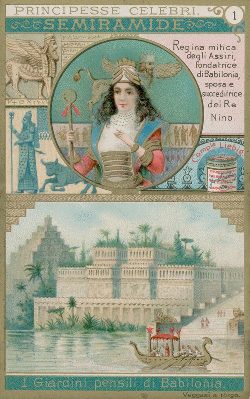 Dronning Semiramide af European School