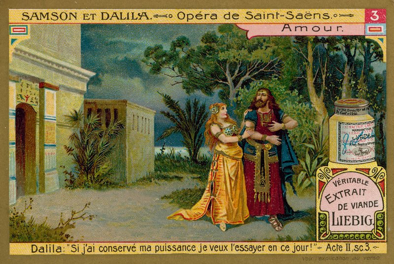 Samson og Dalila går i haven af European School