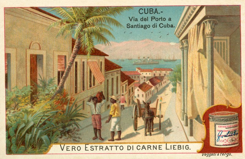 Santiago de Cuba (chromolitho) af European School