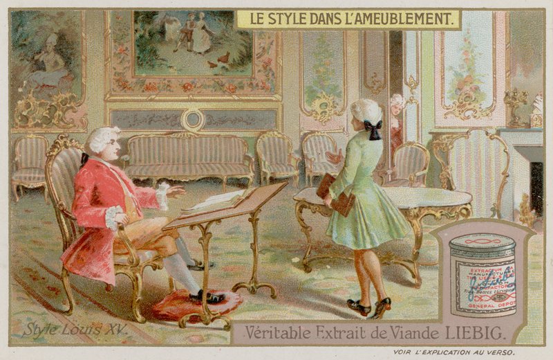 Stil af kong Louis XV af European School