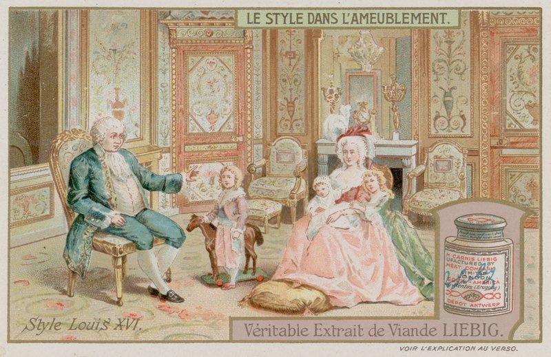 Stil af Louis XVI af European School
