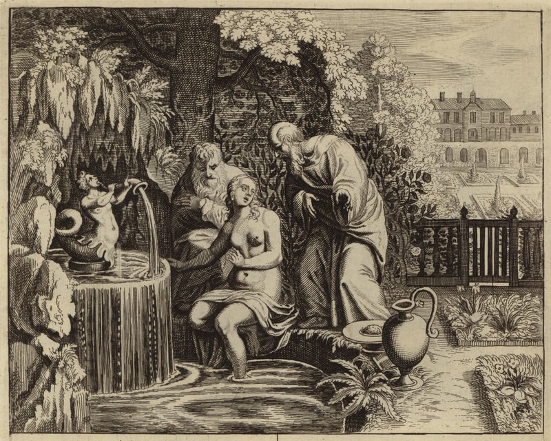Susanna og de ældste (gravering) af European School