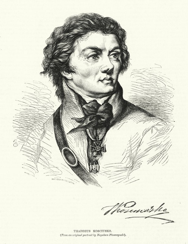 Thaddeus Kosciusko (gravering) af European School