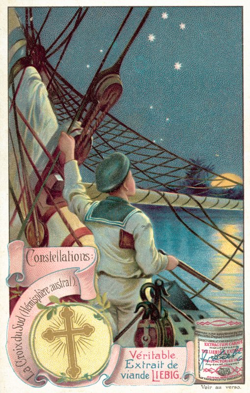 Sydkorset (chromolitho) af European School