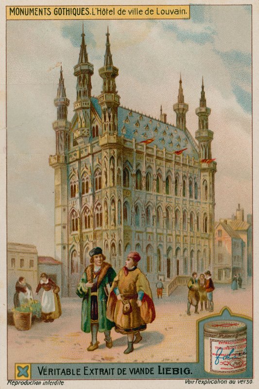 Rådhuset i Leuven i Belgien af European School