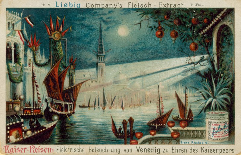 Venedig (chromolitho) af European School