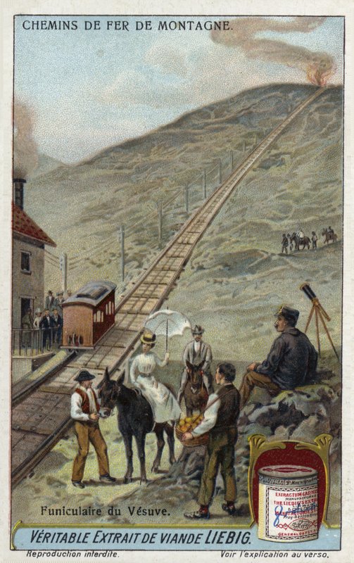 Vesuvius funicular railway, Italy  af European School