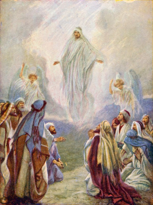 Ascension (farve litho) af Evelyn Stuart Hardy