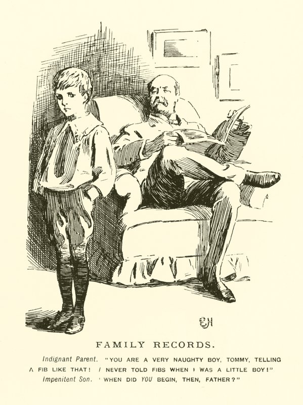 Familieoptegnelser (gravering) af Everard Hopkins