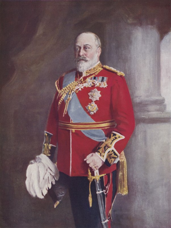 Kong Edward VII af F. Seth
