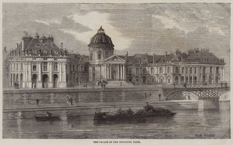 Instituttets palads, Paris af Felix Thorigny