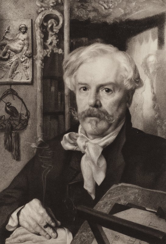 Edmond de Goncourt (gravering) af Felix Bracquemond
