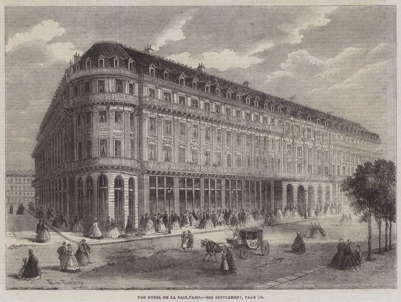 Hotel de la Paix, Paris af Felix Thorigny