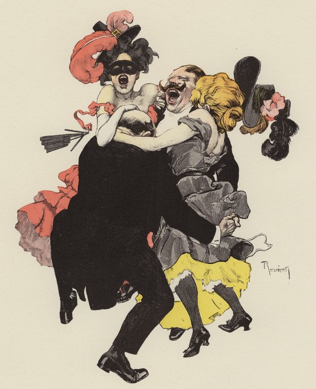 karneval af Ferdinand von Reznicek