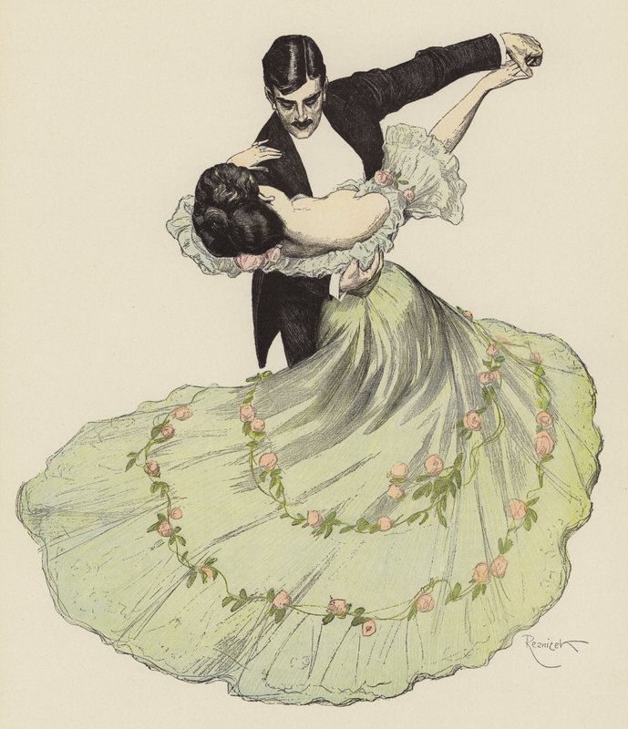 Blå vals af Ferdinand von Reznicek