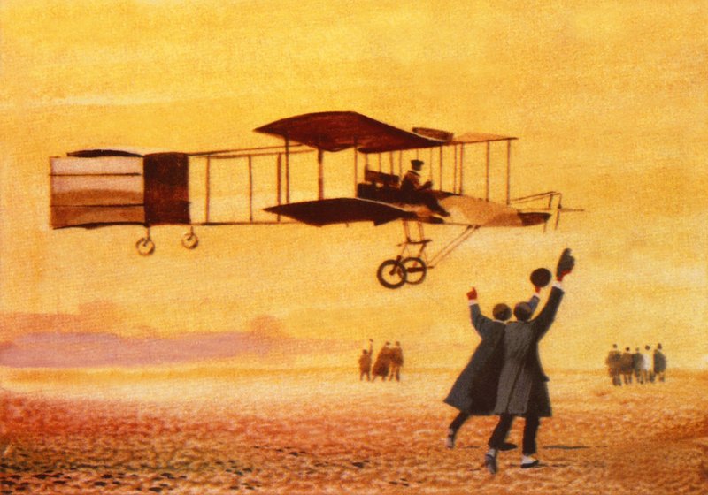 Henri Farman af Ferdinando Tacconi