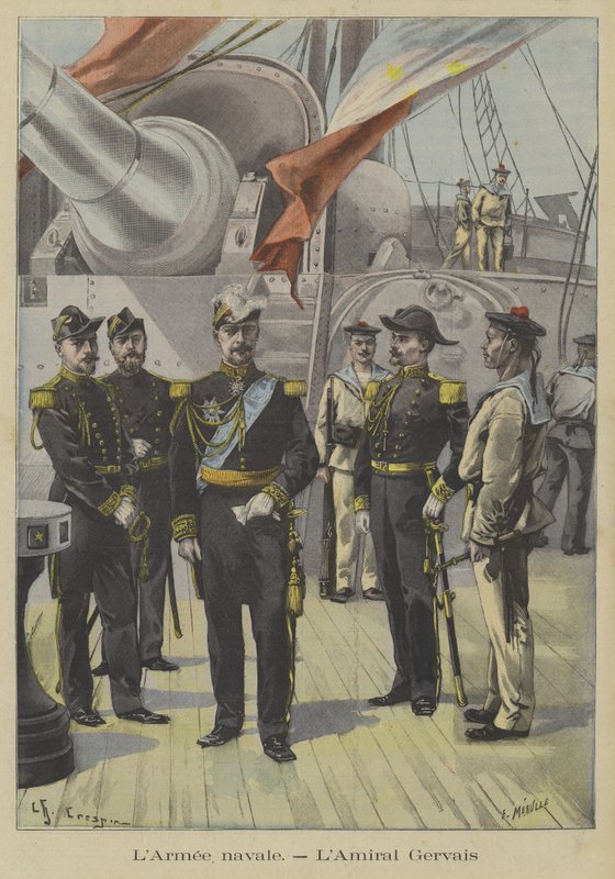 Raymond-Emile Gervais, fransk admiral af Fortune Louis Meaulle
