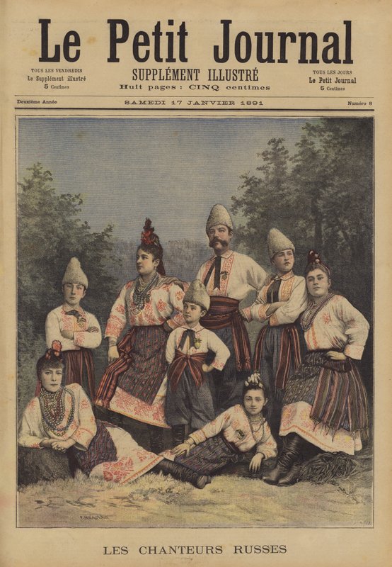 Russiske sangere af Fortune Louis Meaulle