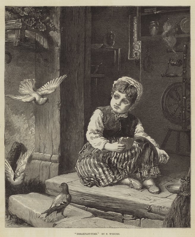 Morgenmadstid af Francis John Wyburd