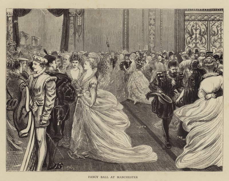 Fancy Ball i Manchester af Francis Wilfred Lawson