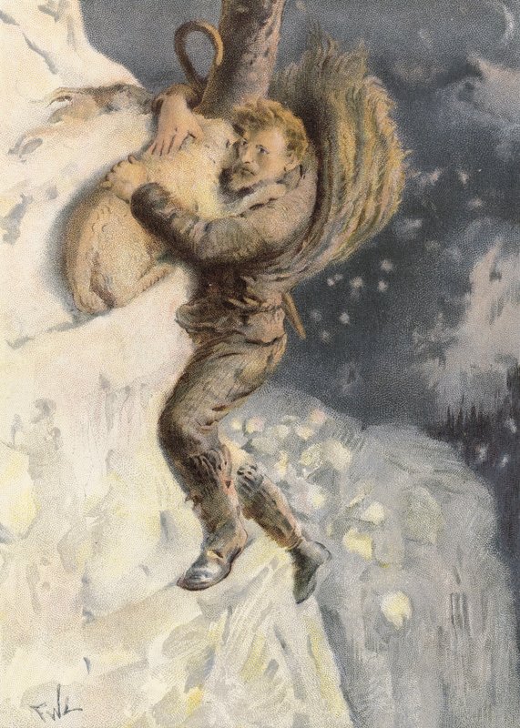 Reddet (chromolitho) af Francis Wilfred Lawson