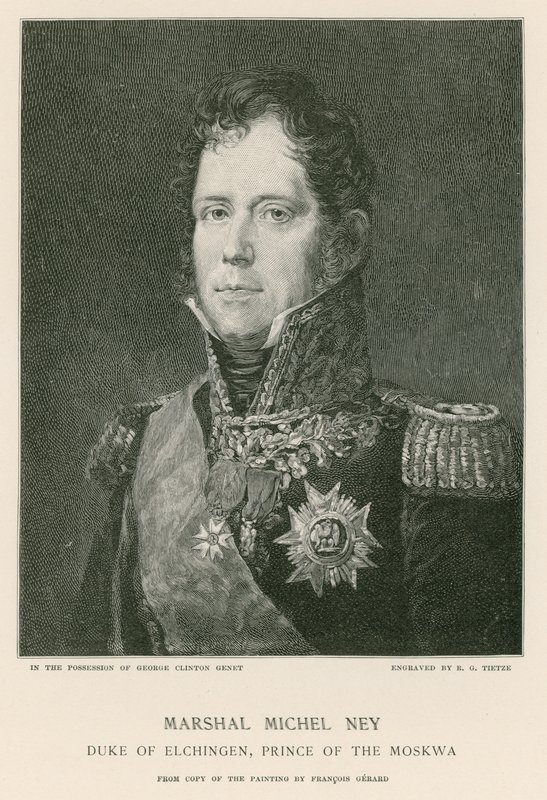 Marskal Michel Ney af Francois Pascal Simon Gerard