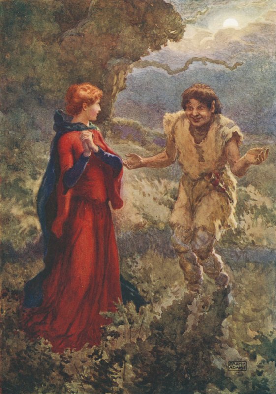 Comus in the Woods, fra Comus af John Milton af Frank Adams