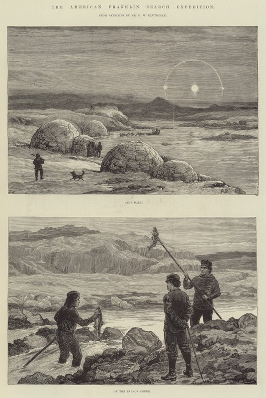 Den amerikanske Franklin-søgeekspedition af Frank Dadd