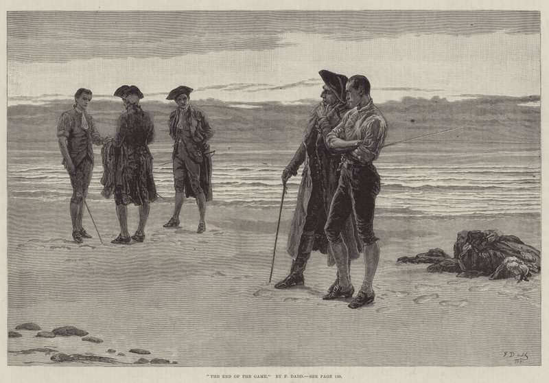 Slutningen af spillet af Frank Dadd