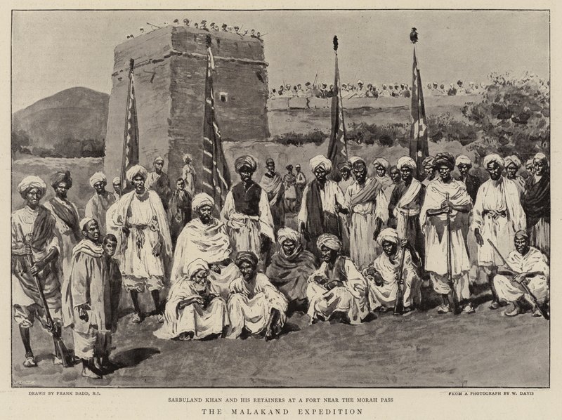 Malakand Ekspeditionen af Frank Dadd