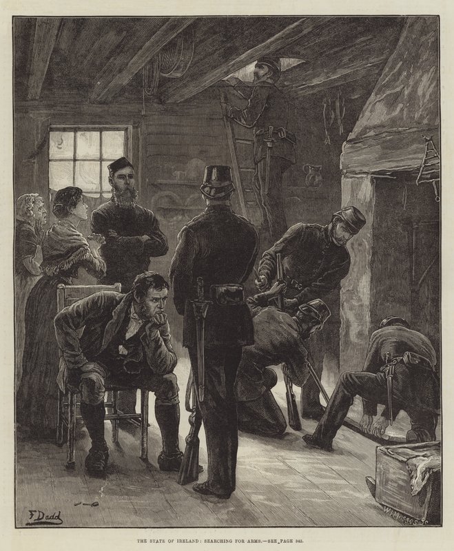 Staten Irland, søger efter våben af Frank Dadd