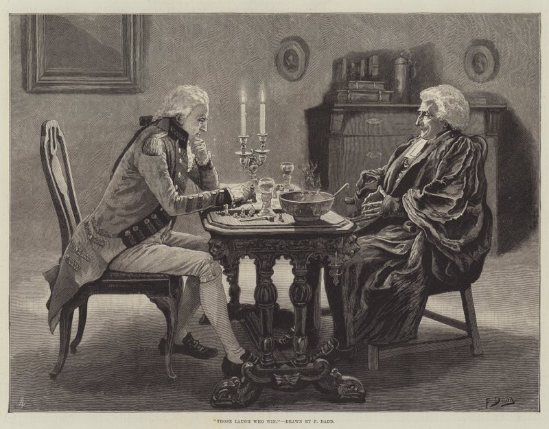 De griner, der vinder af Frank Dadd
