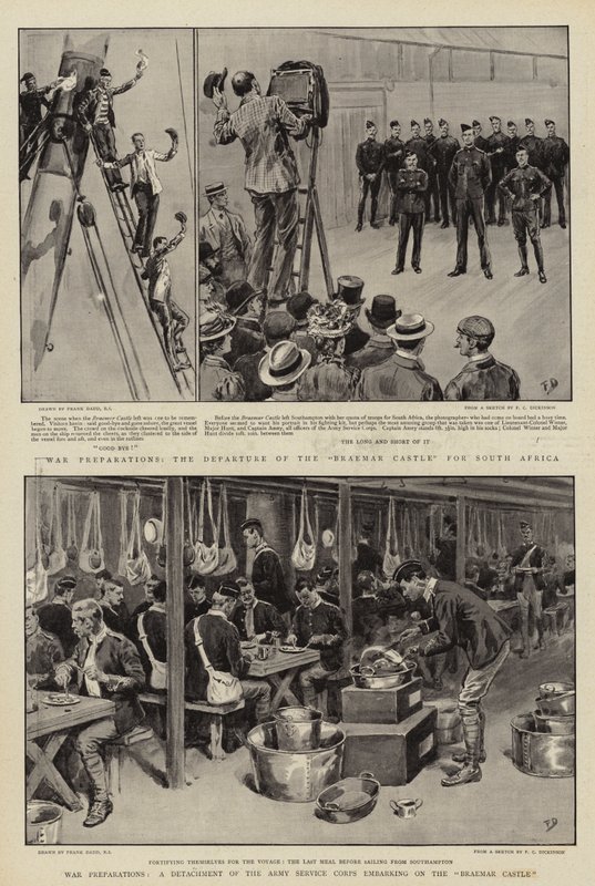 Krigsforberedelser af Frank Dadd