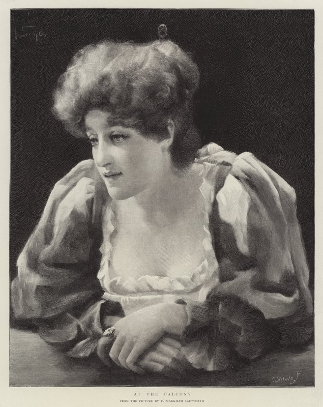 Ved altanen af Frank Markham Skipworth