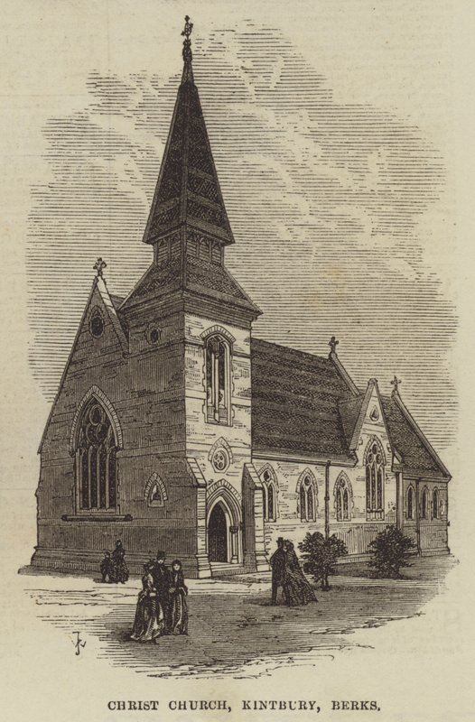Christ Church, Kintbury, Berks af Frank Watkins