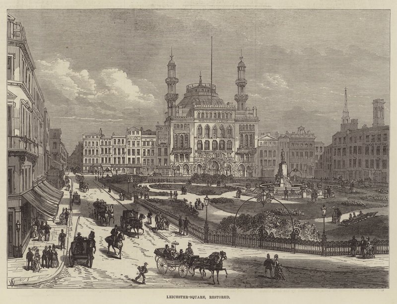 Leicester-Square, restaureret af Frank Watkins