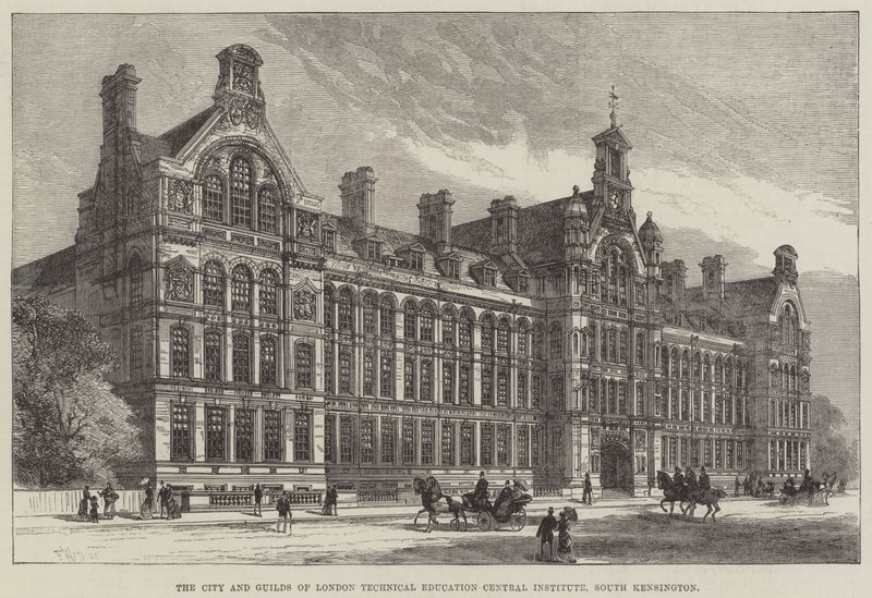 The City and Guilds of London Technical Education Central Institute, South Kensington af Frank Watkins