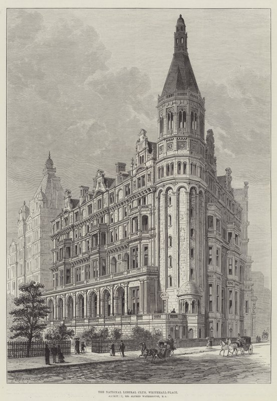 National Liberal Club, Whitehall-Place af Frank Watkins