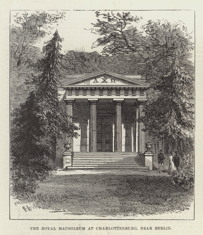 Det kongelige mausoleum i Charlottenburg, nær Berlin af Frank Watkins