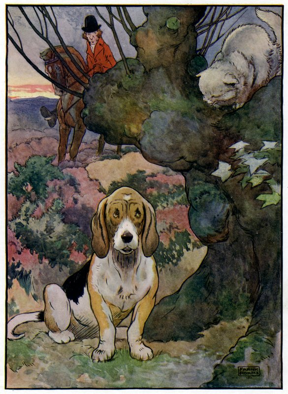 Tre Jolly Huntsmen af Frank Adams