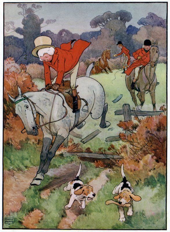Tre Jolly Huntsmen af Frank Adams