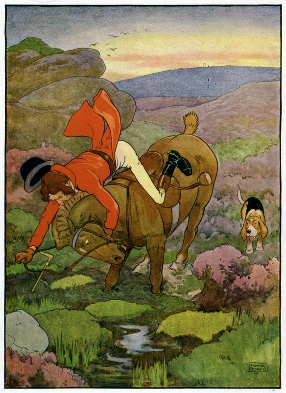Tre Jolly Huntsmen af Frank Adams