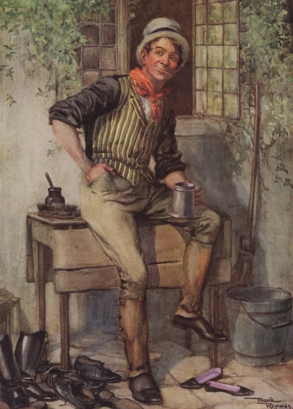 Samuel Weller (farvelitografi) af Frank Reynolds