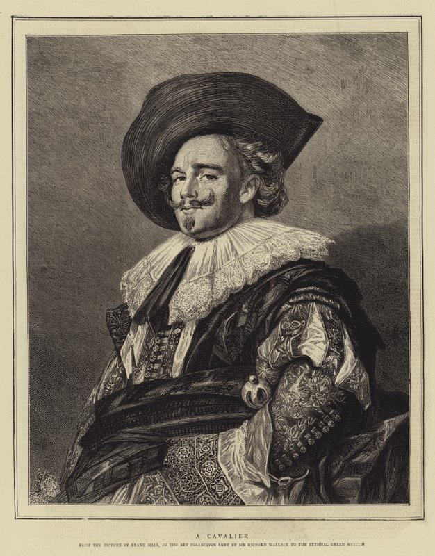 En kavaler af Frans Hals