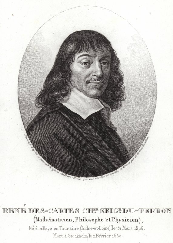 René Descartes af Frans Hals