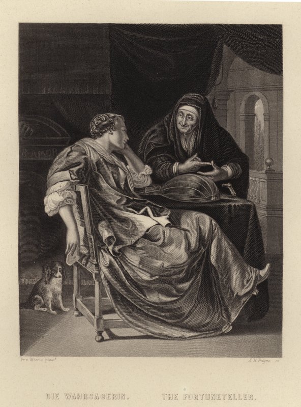 Spåkonen af Frans van Mieris