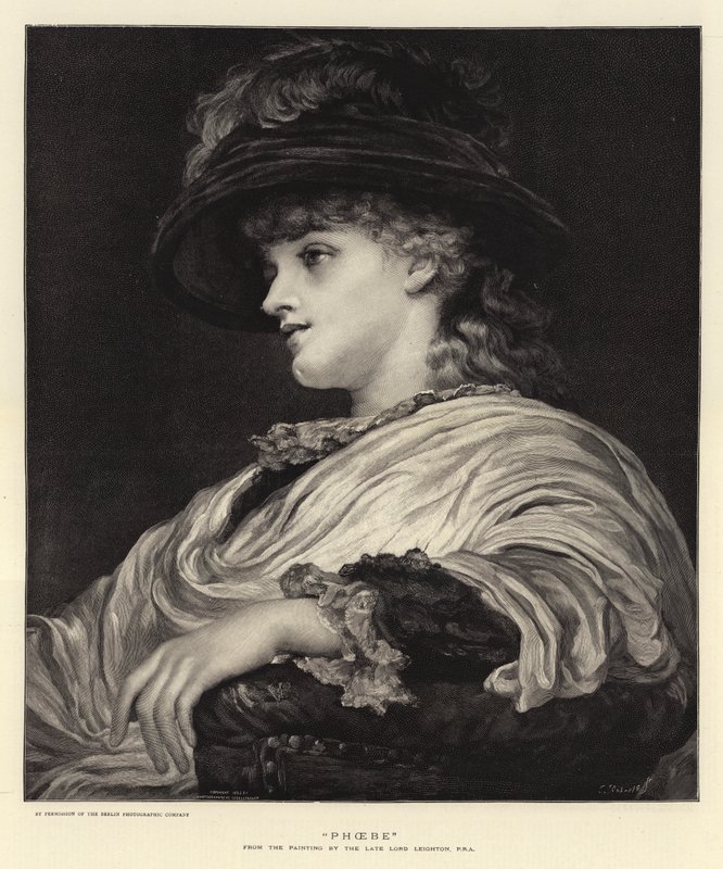 Phoebe af Frederic Leighton