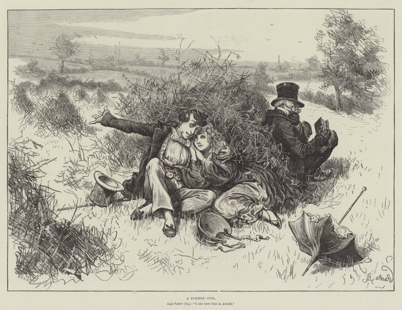 En sommeridylle af Frederick Barnard